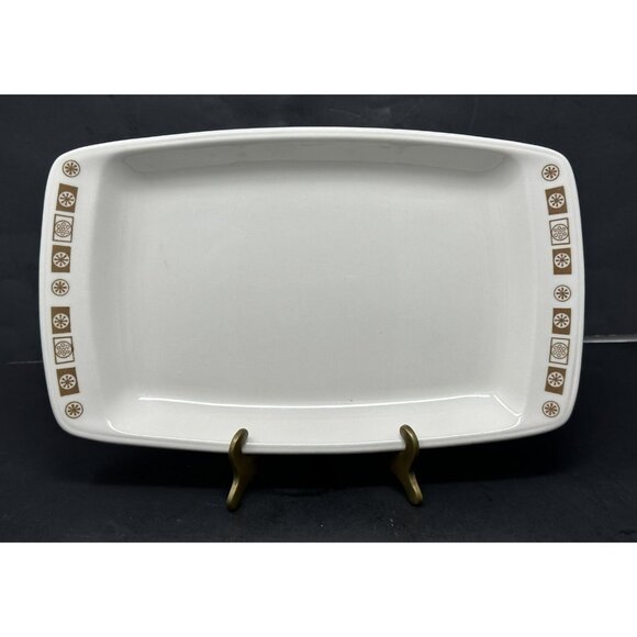 Buffalo David Bitton Other - Vtg 1970s MARK BUFFALO CHINA OAKBROOKE Restaurant Ware Rectangular Serving Tray